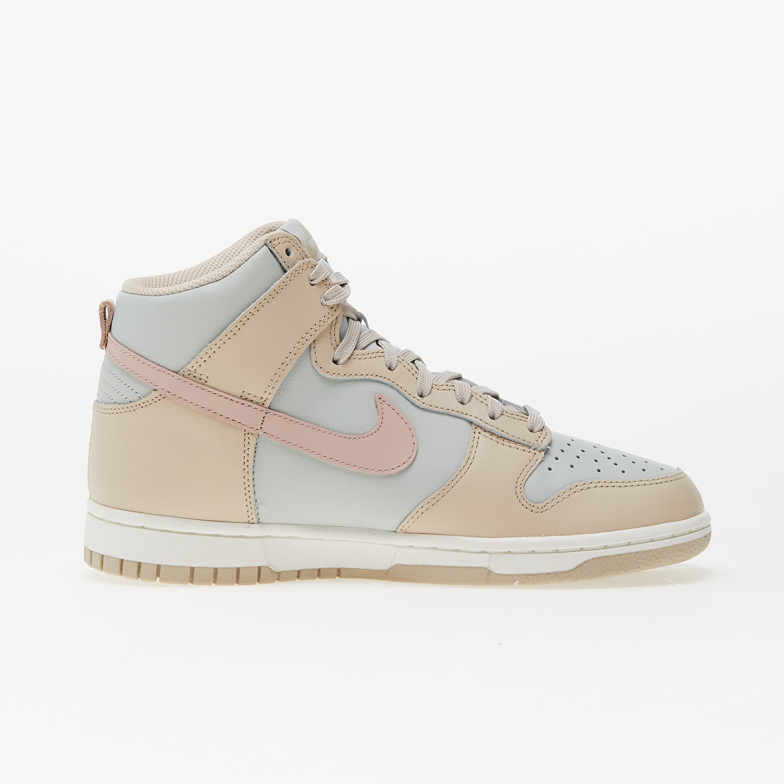 Sneakers og sko til kvinder Nike Dunk High Sanddrift/ Pink Oxford-Light Silver-Sail