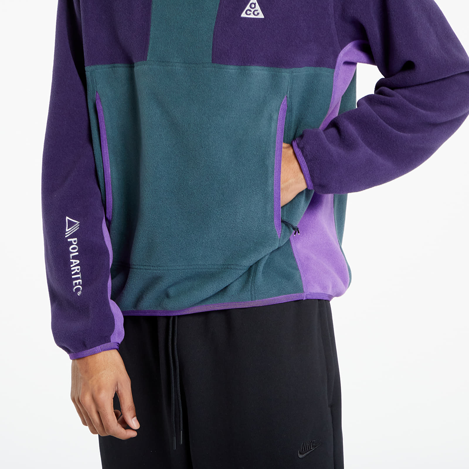Kapuutsikud ja kampsunid Nike "ACG ""Wolf Tree"" Men's Pullover Hoodie" Deep Jungle/ Purple Ink/ Summit White