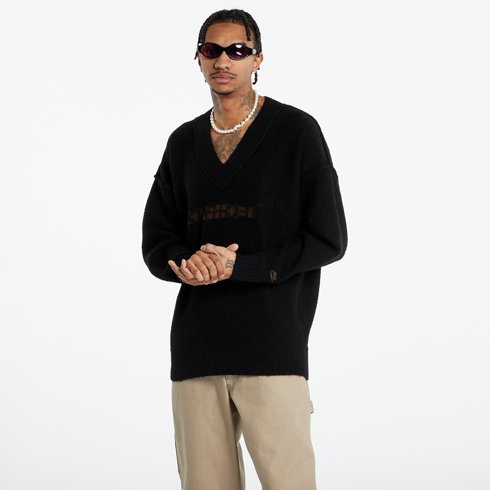 Πουλόβερ Nike Sportswear Tech Pack Knit Sweater Black
