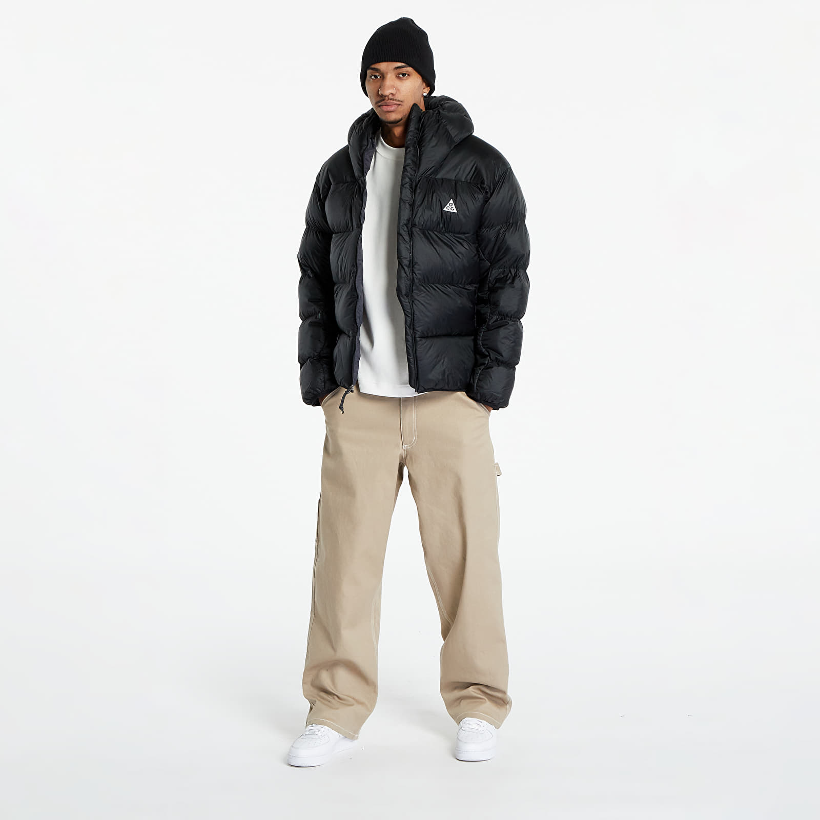 Chaquetas Nike Therma-FIT ADV ACG "Lunar Lake" Puffer Jacket UNISEX Black/ Black/ Dark Smoke Grey/ Summit White