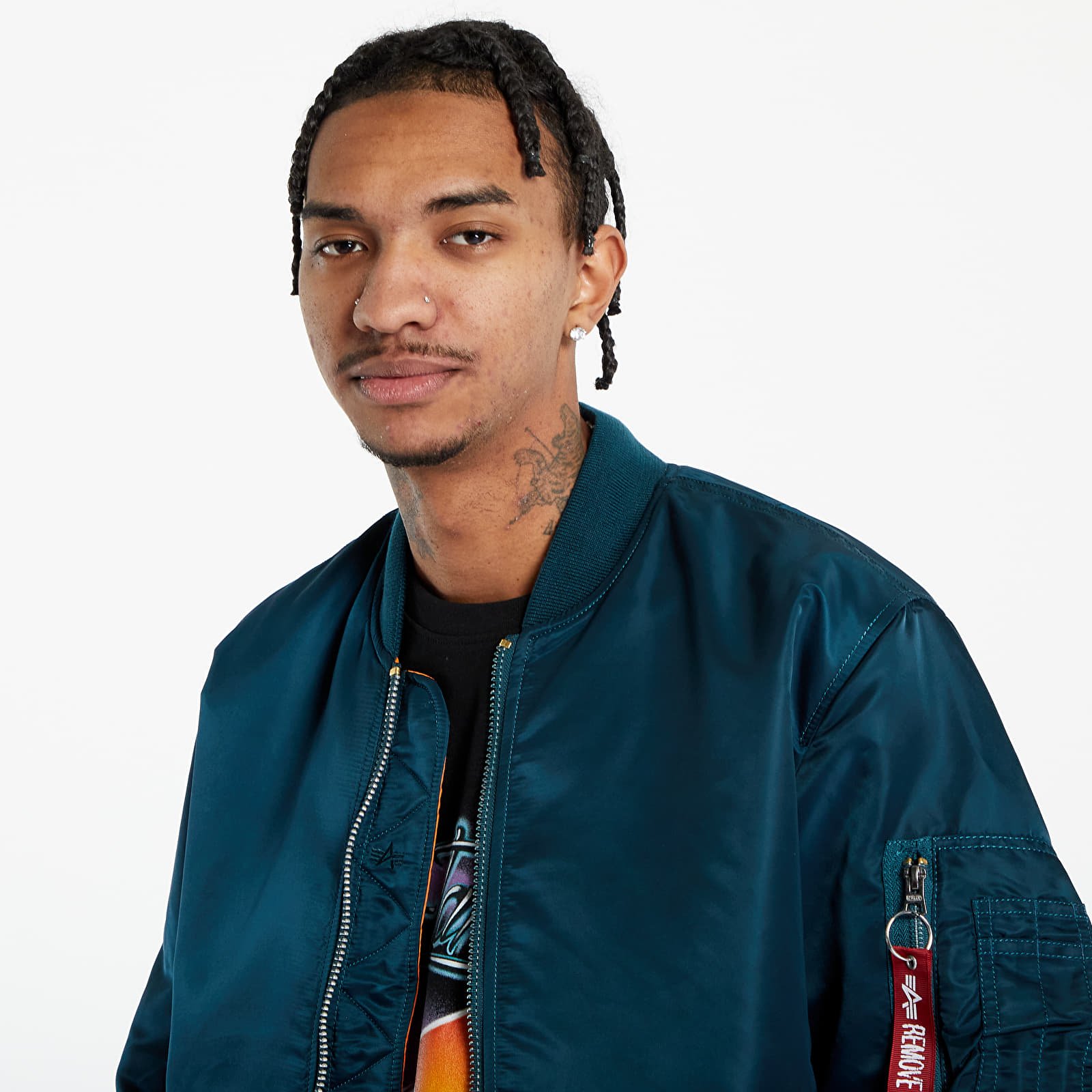 Alpha industries navy store