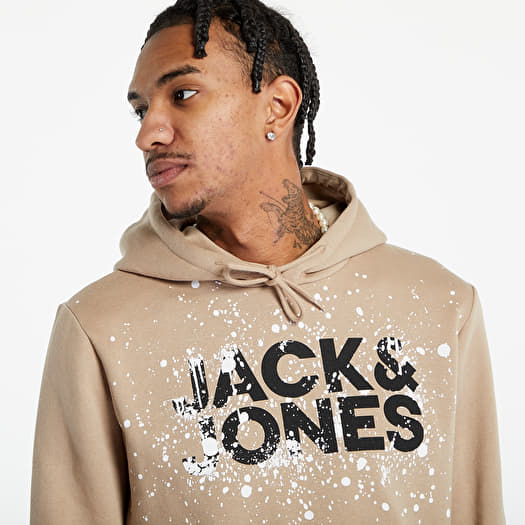 Jack and jones beige hoodie 2025