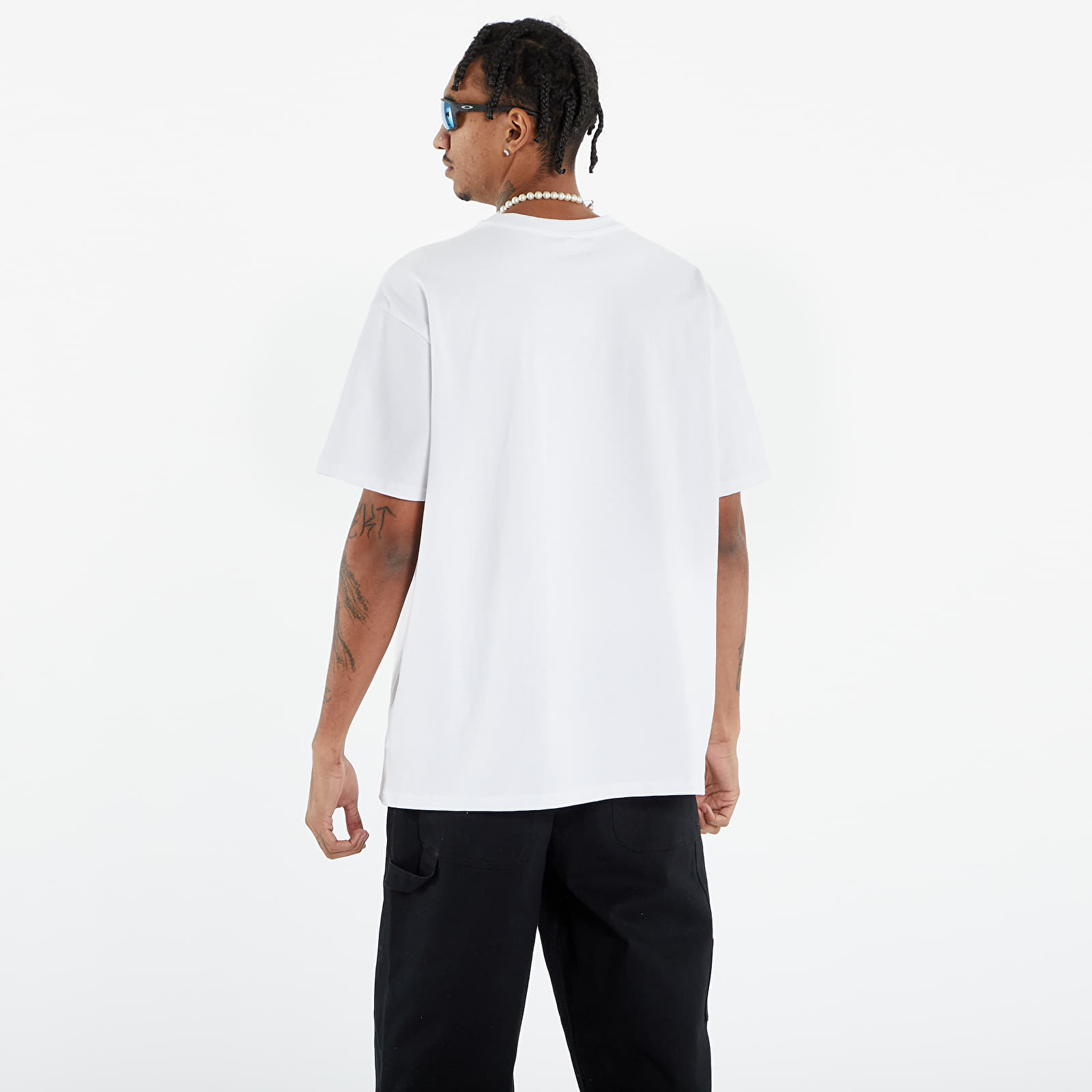 T-shirts Urban Classics Power Forward Oversize Tee White