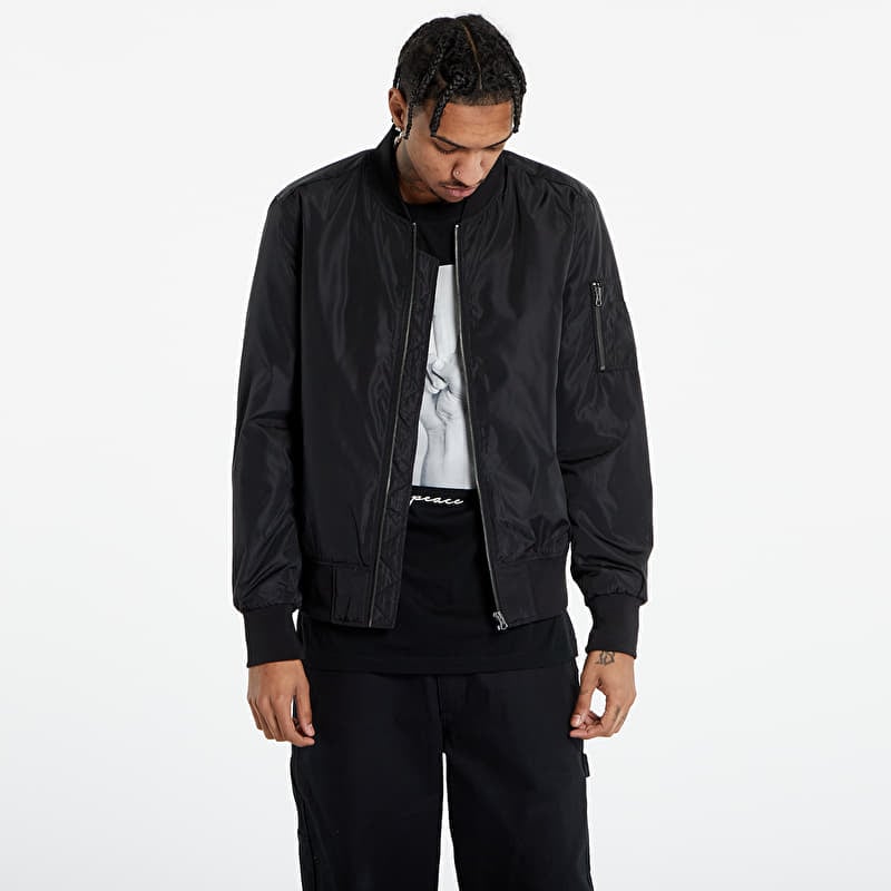 Bunda Urban Classics 2-Tone Bomber Jacket Black