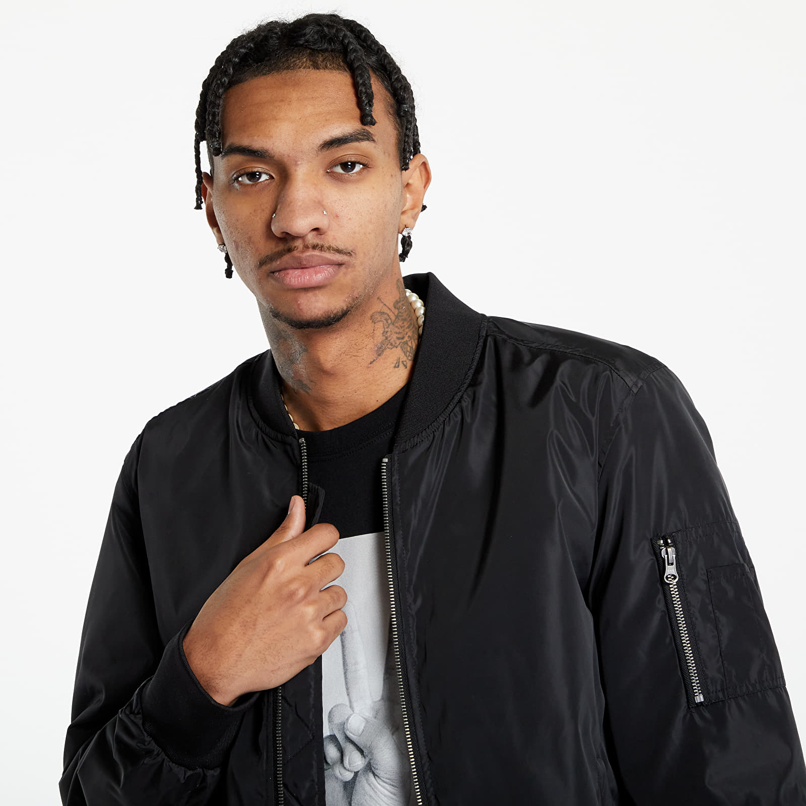 Urban classics bomber jacket sale