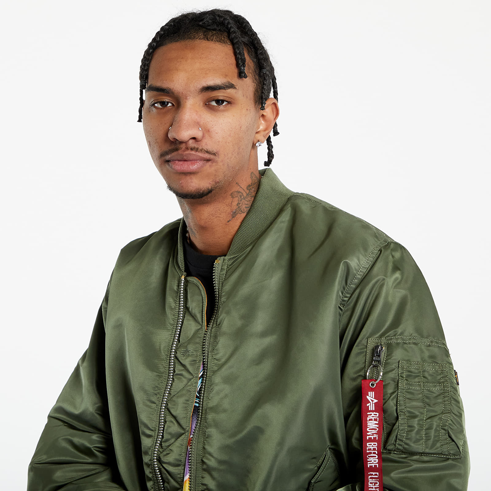Alpha industries olive store