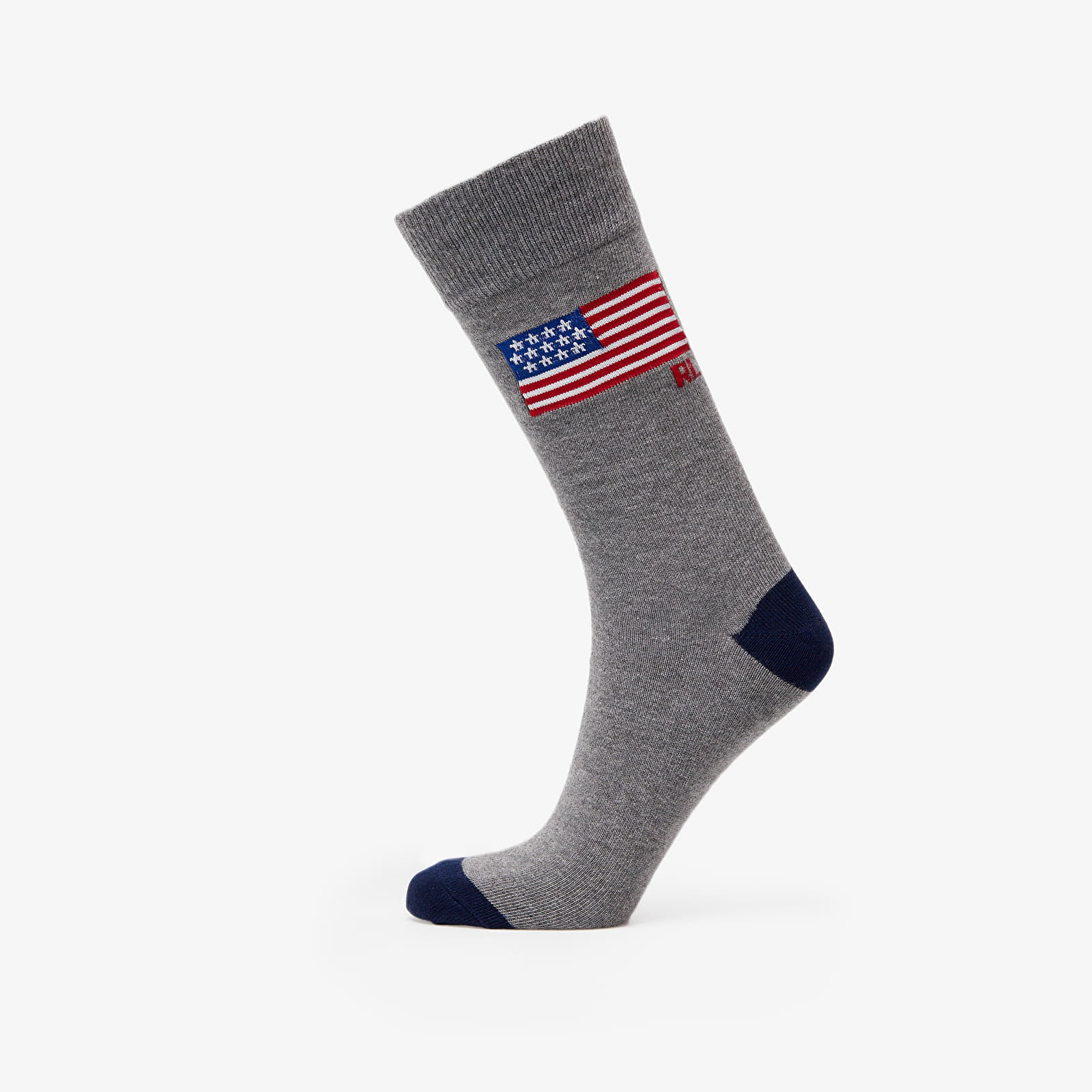Ralph Lauren Bear Womens Socks 3 Pack Navy White Grey main image 0