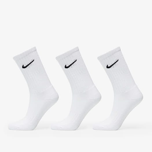Șosete Nike Cushioned Training Crew Socks 3-Pack White