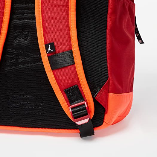 Orange jordan backpack discount