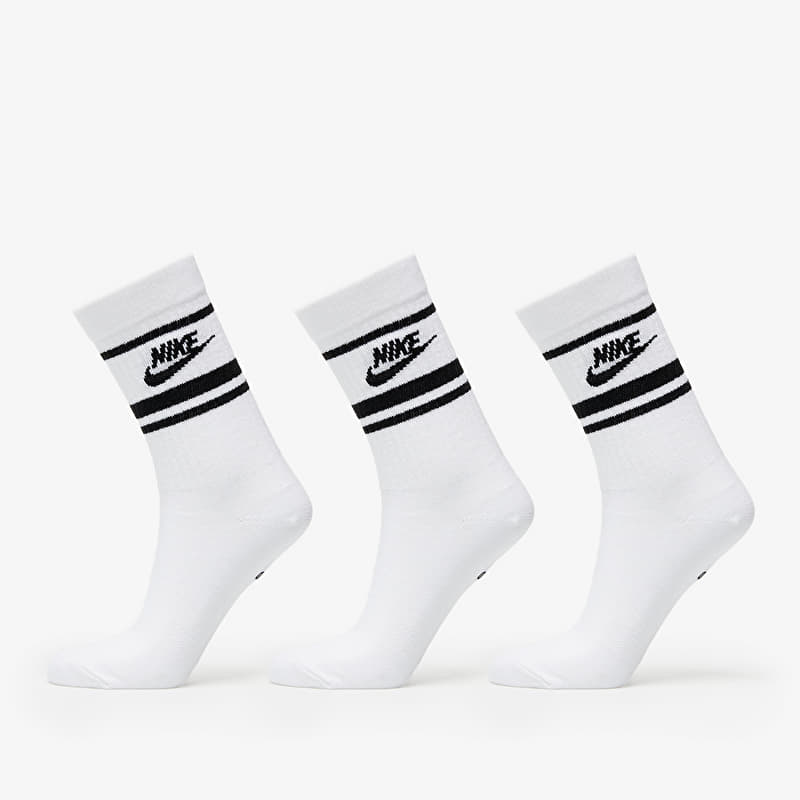 Nike NSW Everyday Essential Crew Socks 3-Pack White/ Black/ Black