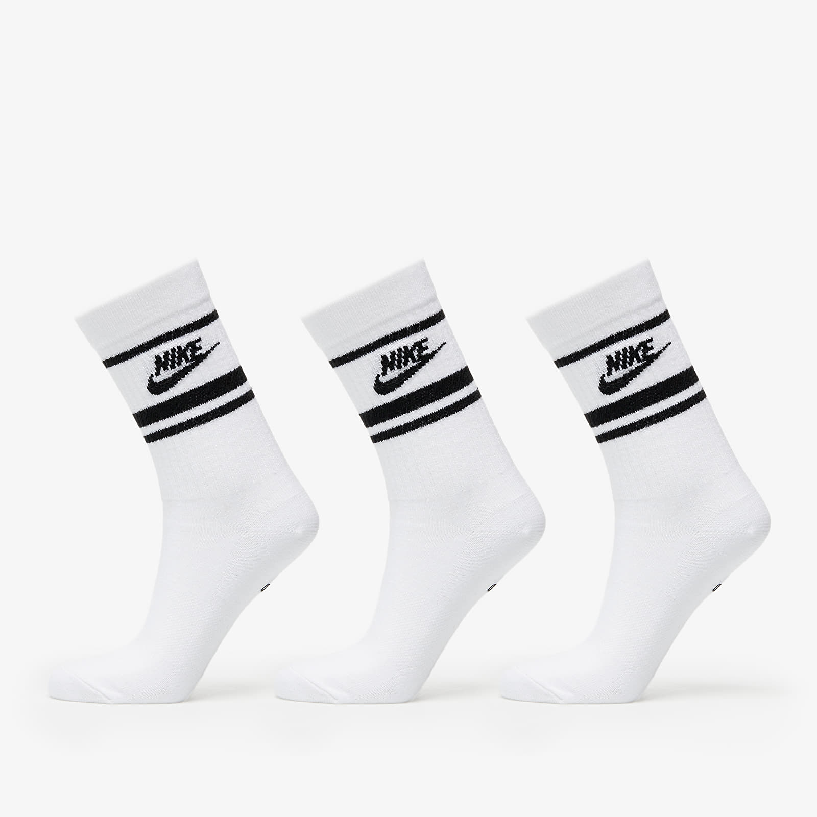 Ponožky Nike NSW Everyday Essential Crew Socks 3-Pack White/ Black/ Black