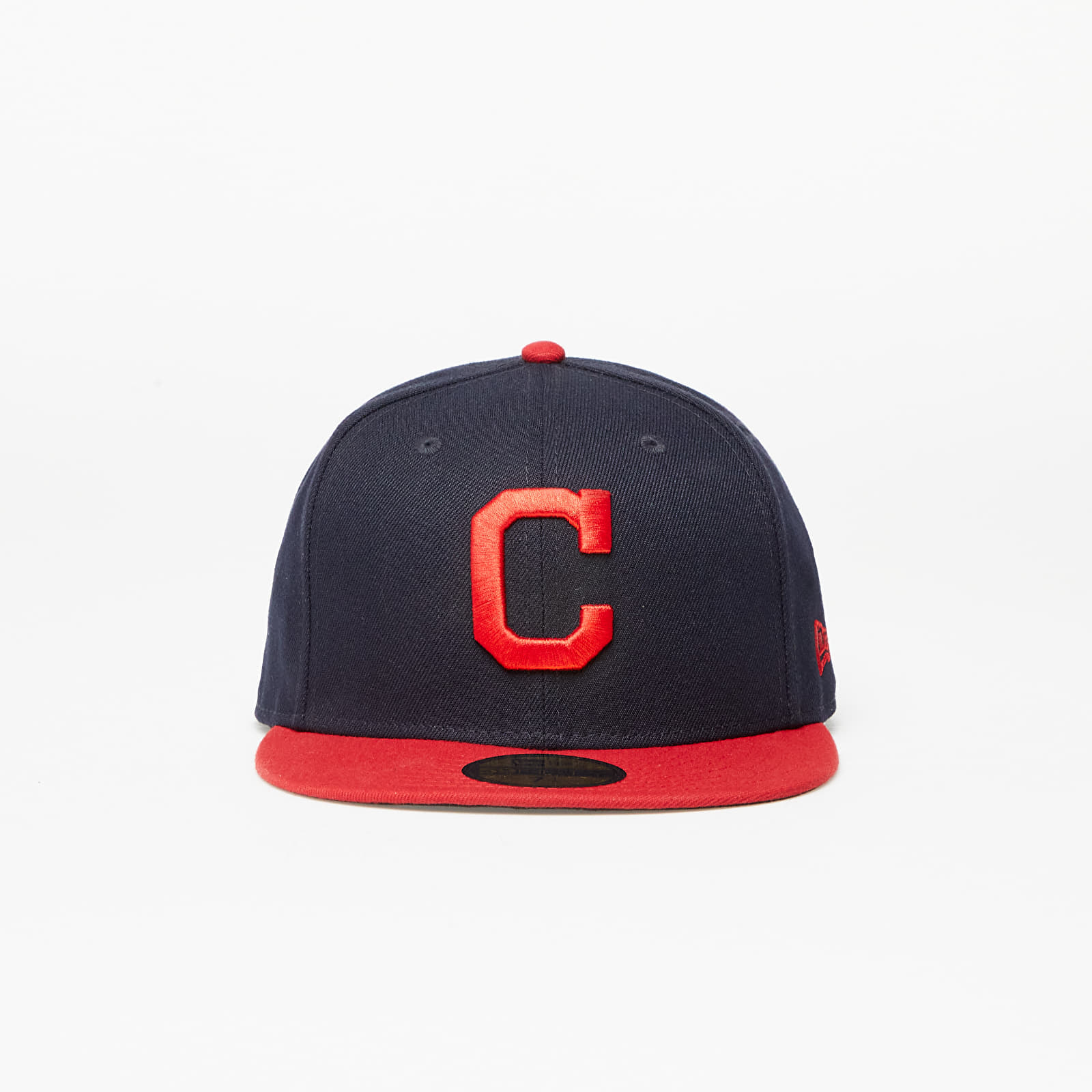 Gorras New Era 5950 MLB Acperf Emea GM Cleveland Indians Navy/ Red