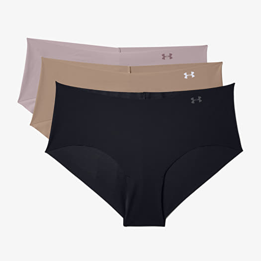 Σλιπάκια Under Armour Pure Stretch Hipster 3-Pack Black