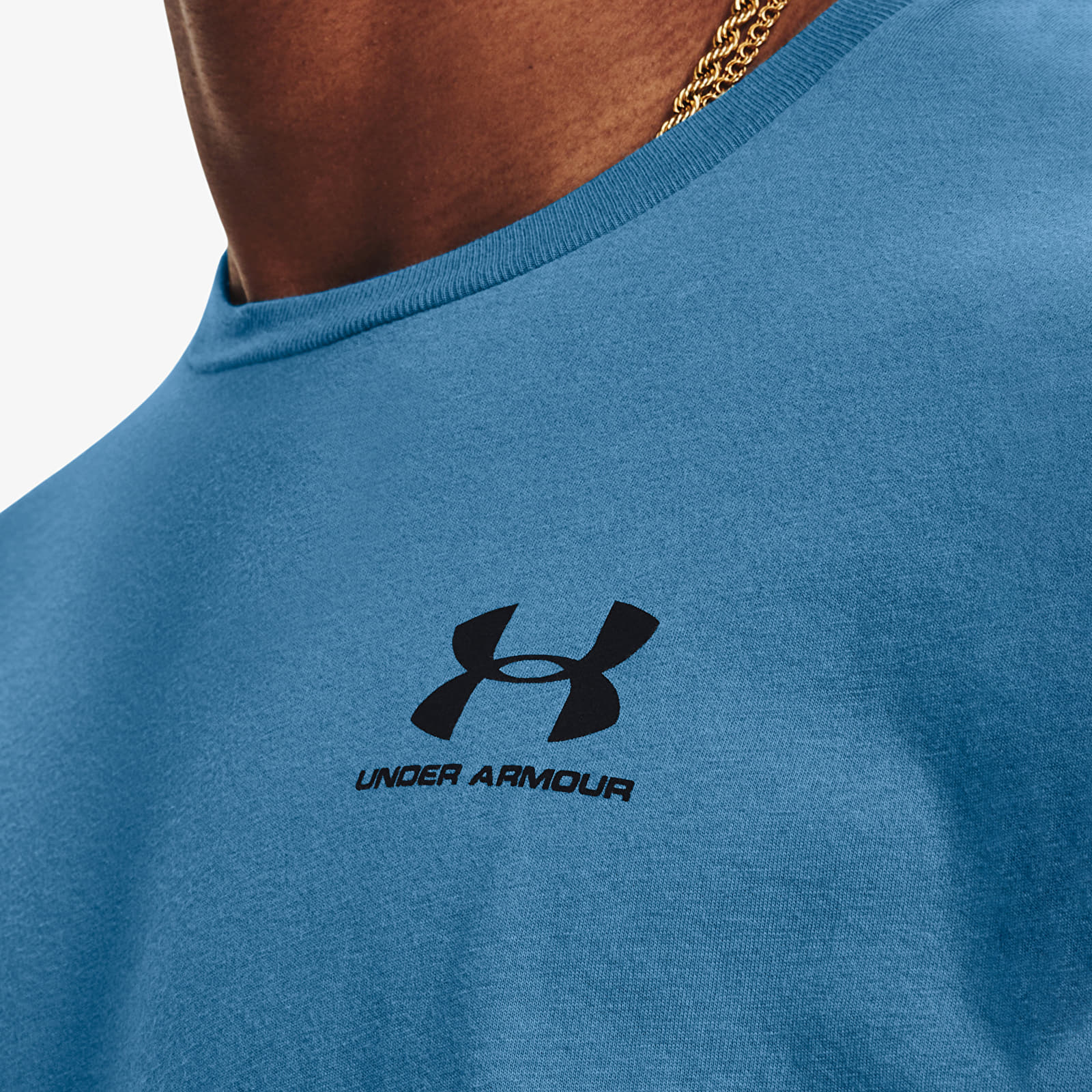 Marškinėliai Under Armour Sportstyle Left Chest Short Sleeve T-Shirt Blue