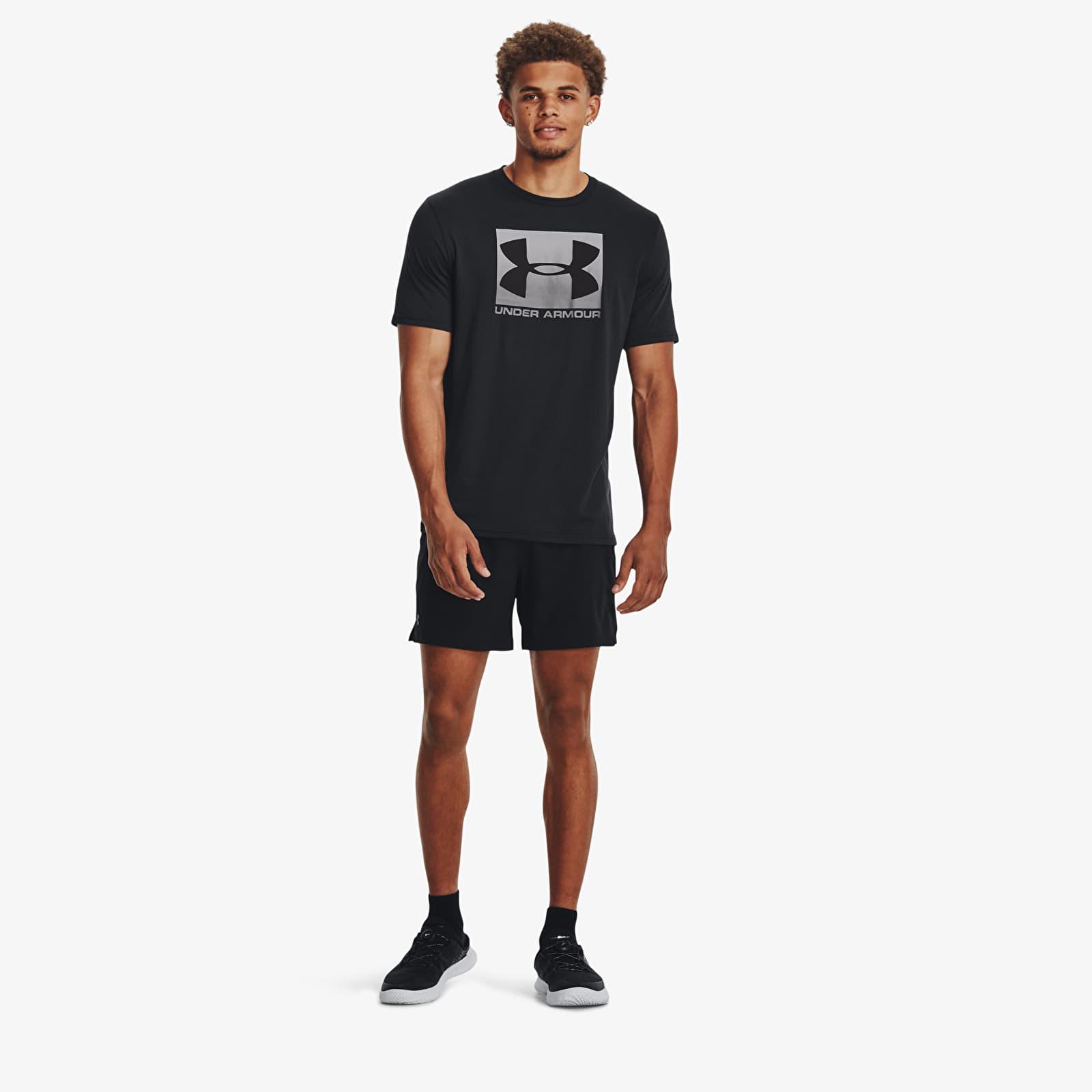 T-Shirts Under Armour Boxed Sportstyle Short Sleeve T-Shirt Black