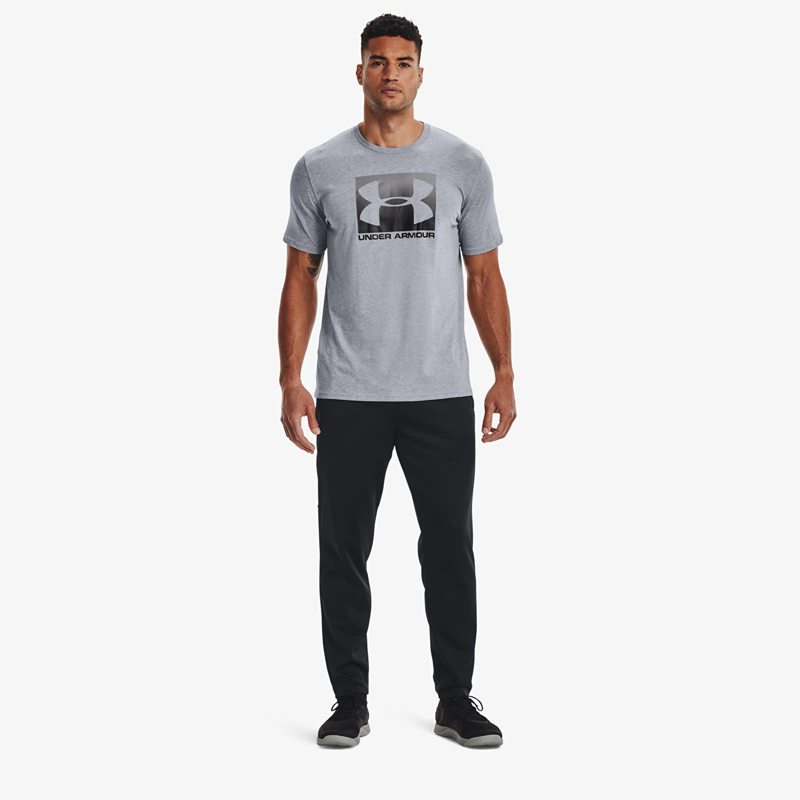 T-Shirts Under Armour Boxed Sportstyle Short Sleeve T-Shirt Gray