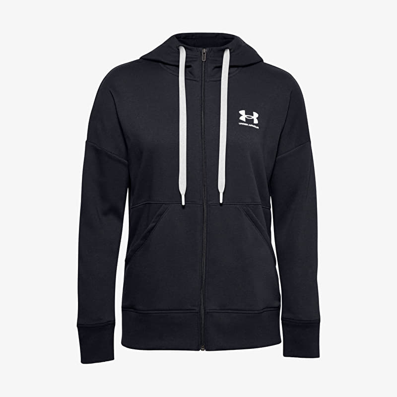 Džemperis Under Armour Rival Fleece Fz Hoodie Black