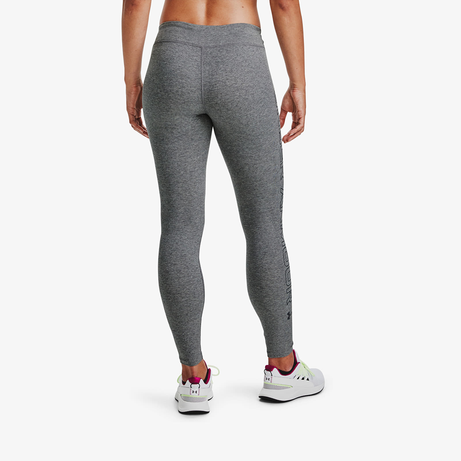 Säärised Under Armour Favorite Wordmark Leggings Gray