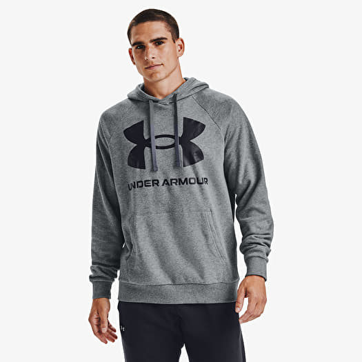 Under armour rival logo hoodie outlet