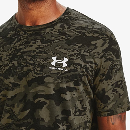 T Shirts Under Armour Abc Camo Short Sleeve T Shirt Black Queens