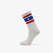 Champion Rochester Crew Sock Melange Grey/ Red/ Blue