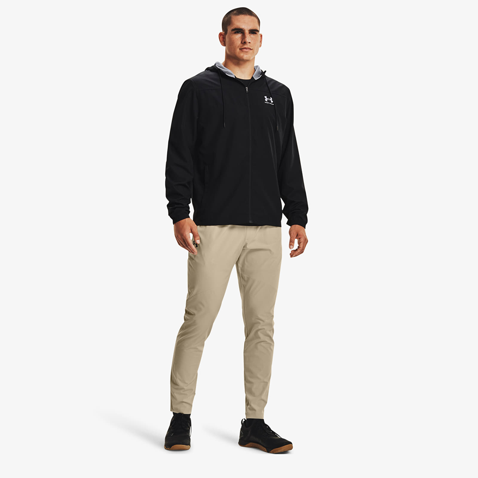 Ветровки Under Armour Sportstyle Windbreaker Black
