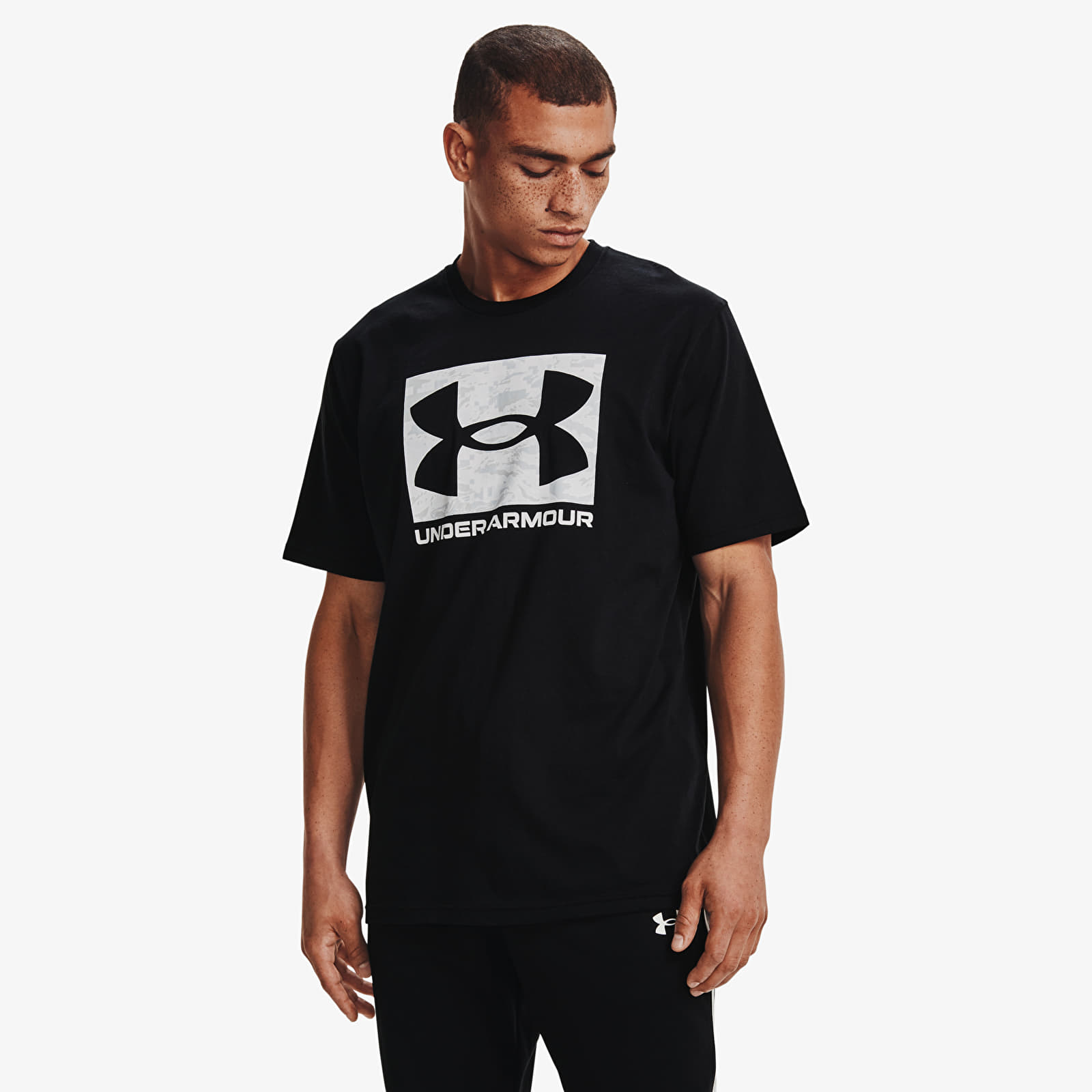 T-shirts Under Armour Abc Camo Boxed Logo Short Sleeve T-Shirt Black