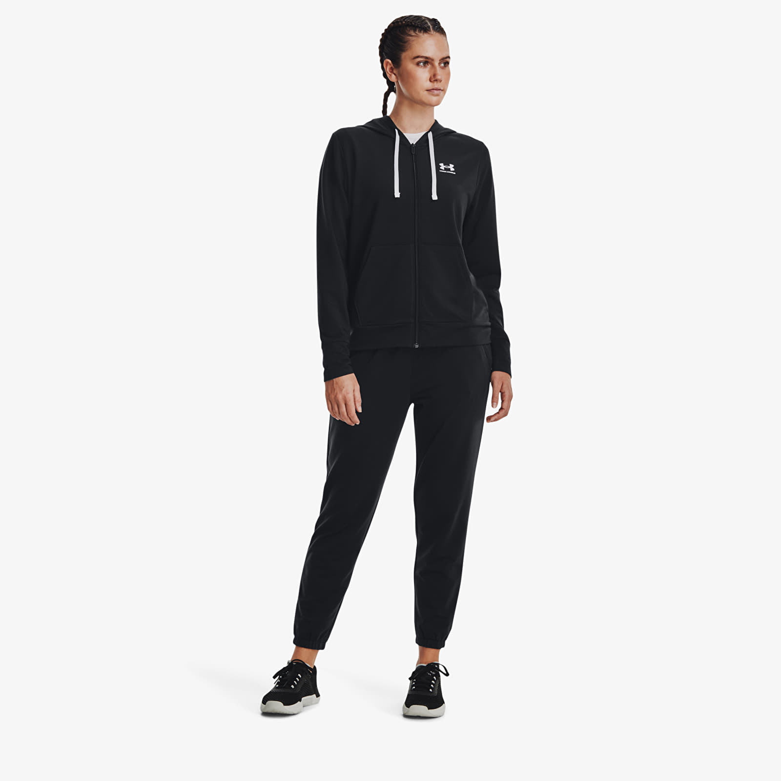 Chandal Under Armour Rival Terry Jogger Black