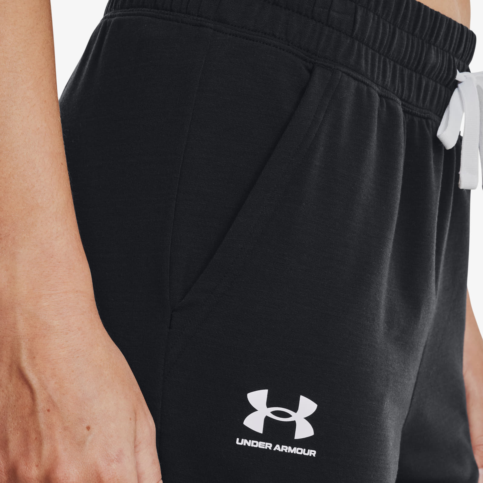 Chandal Under Armour Rival Terry Jogger Black