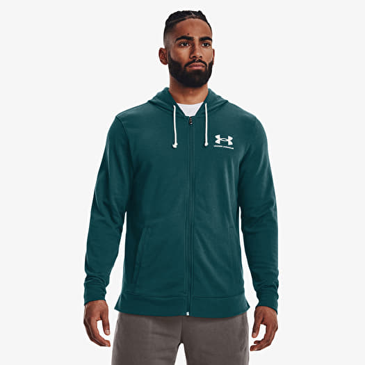 Sweatshirts Under Armour Rival Terry Full Zip Green Queens