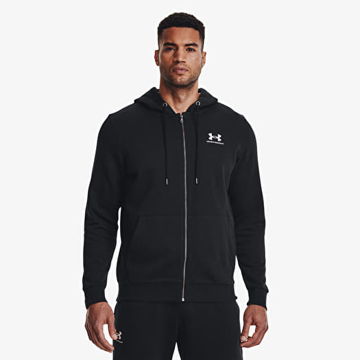 Φούτερ Under Armour Essential Fleece Fz Hood Black