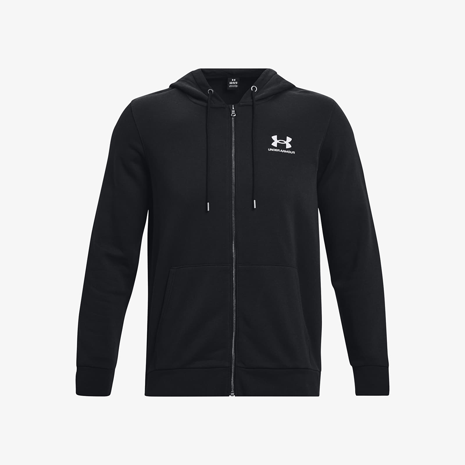 Hoodies and sweatshirts  Under Armour Essential Fleece Fz Hood Black