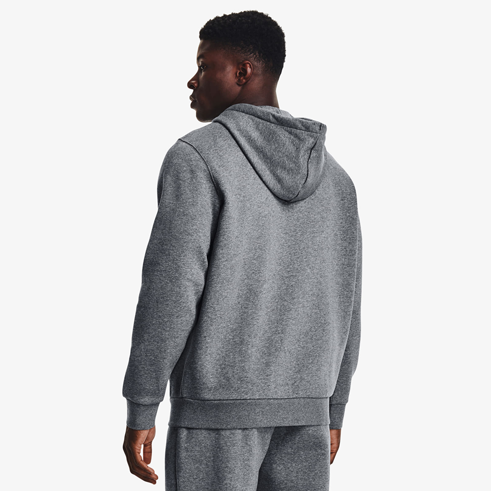 Hoodies and sweatshirts  Under Armour Essential Fleece Fz Hood Gray
