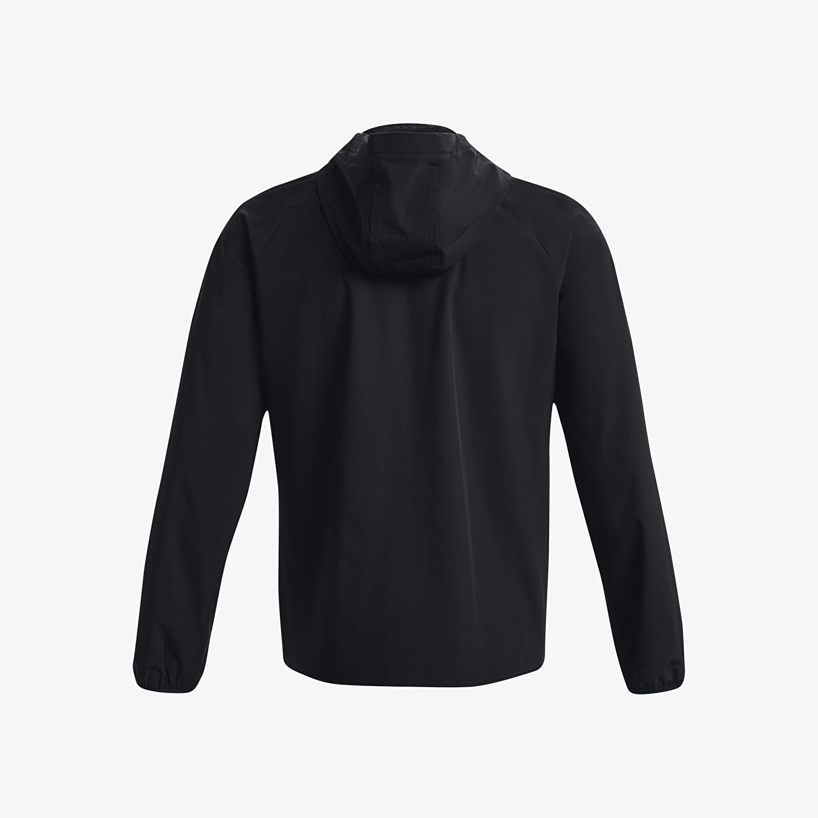 Windjacks Under Armour Stretch Woven Windbreaker Black