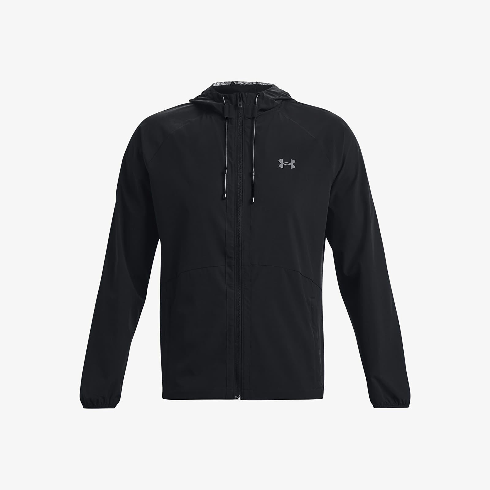 Windjacks Under Armour Stretch Woven Windbreaker Black