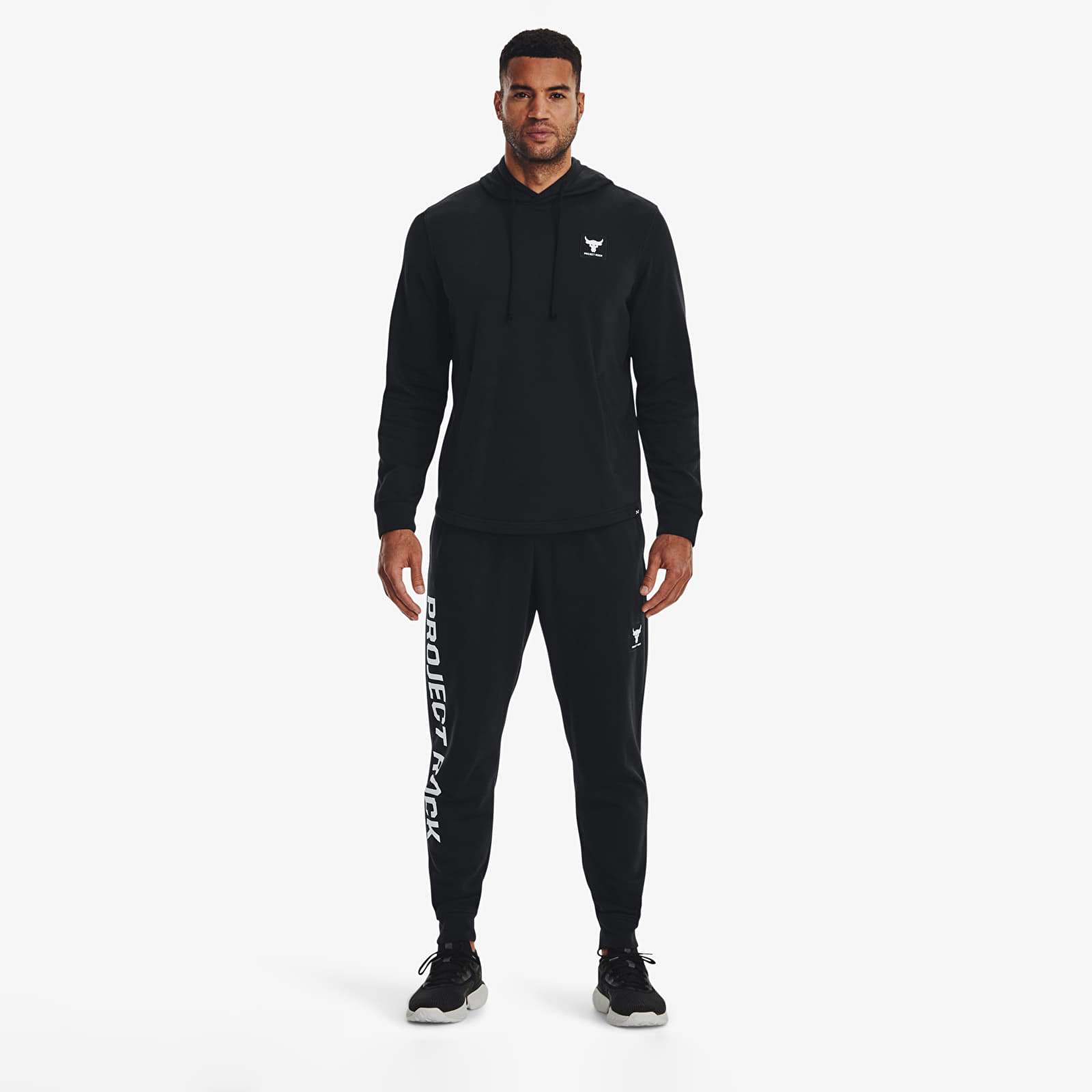 Tepláky Under Armour Project Rock Terry Jogger Black