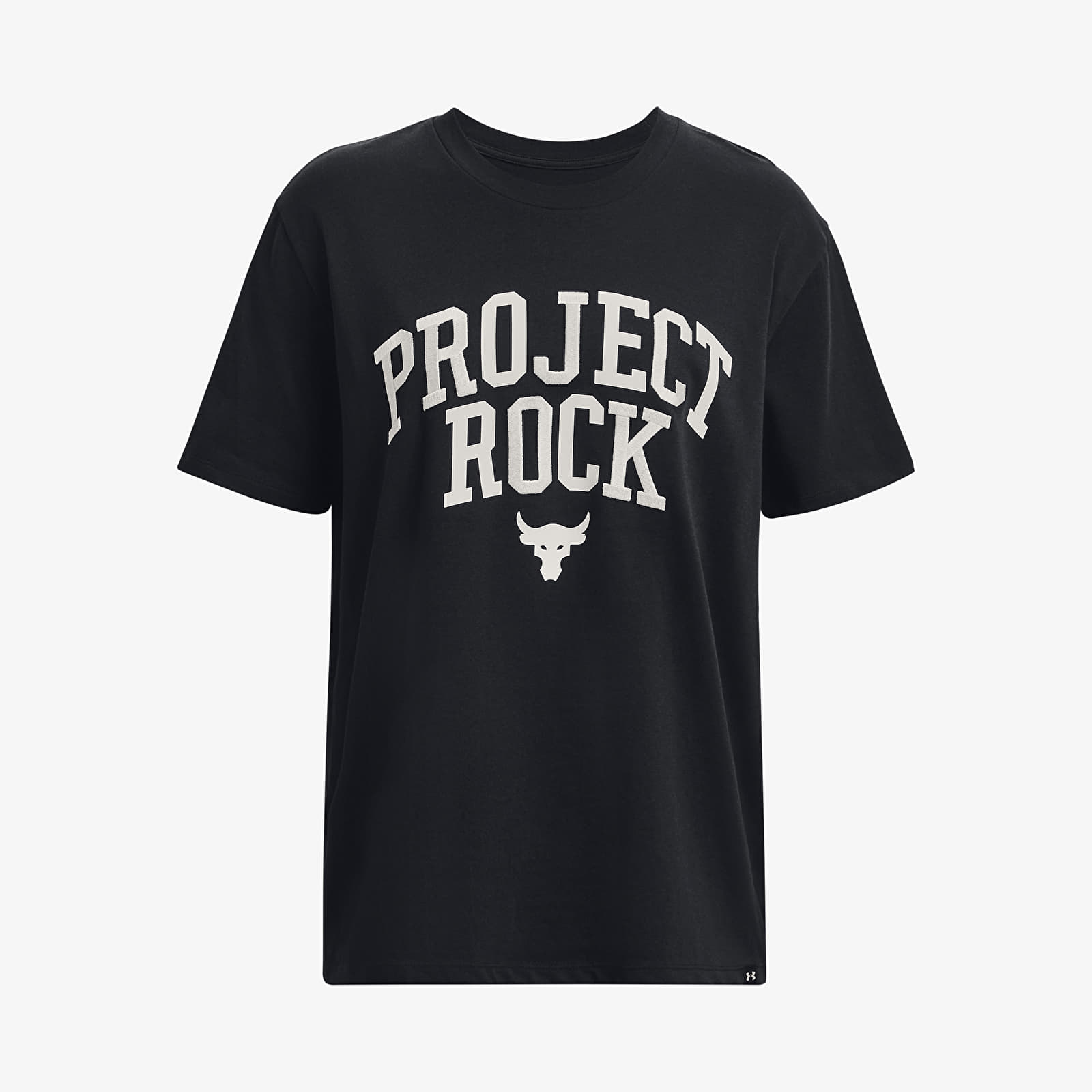 Majice Under Armour Project Rock Heavyweight Campus T-Shirt Black
