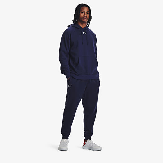 Under armour navy sweatpants hotsell