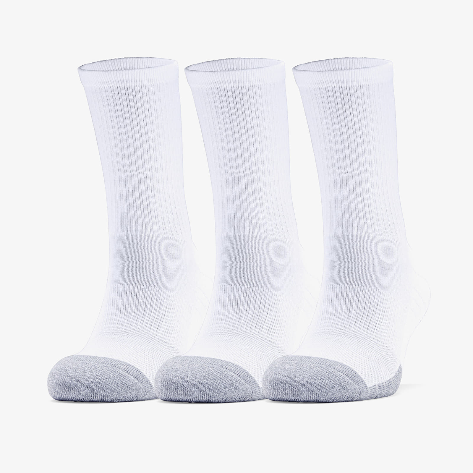 Under Armour Heatgear Crew Socks White M
