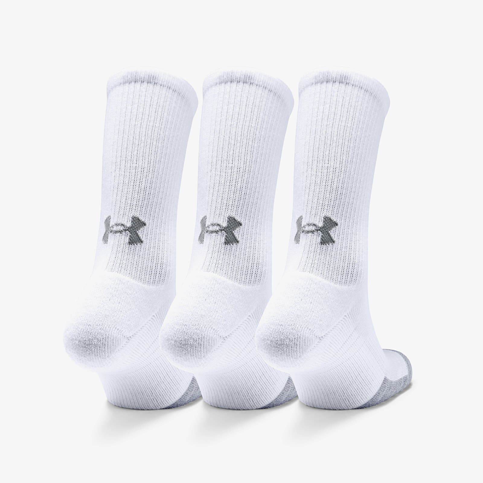 Ponožky Under Armour Heatgear Crew Socks White