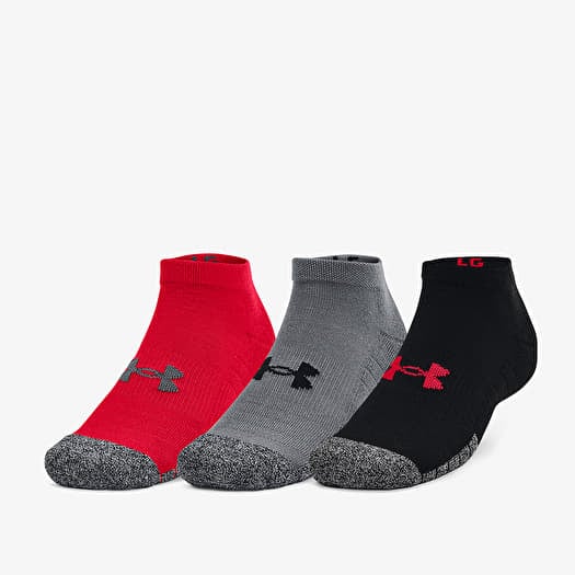 Socks Under Armour Heatgear Low Cut Socks 3 Pack Red Queens