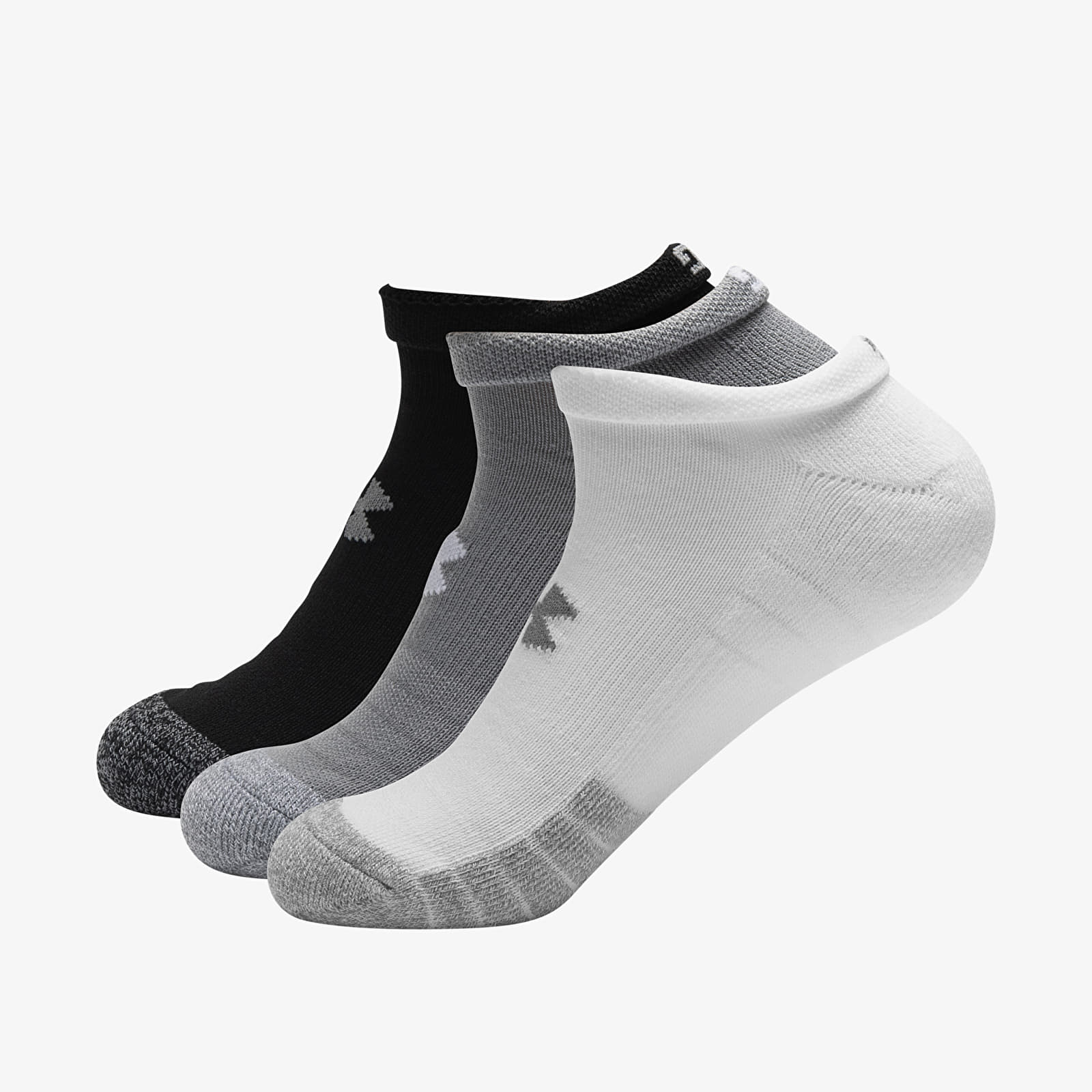 Socken Under Armour Heatgear No Show Socks Gray Queens