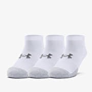 Under Armour Heatgear No Show Socks White