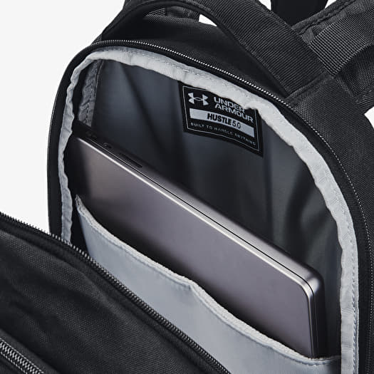 Under armour new arrivals black hustle backpack