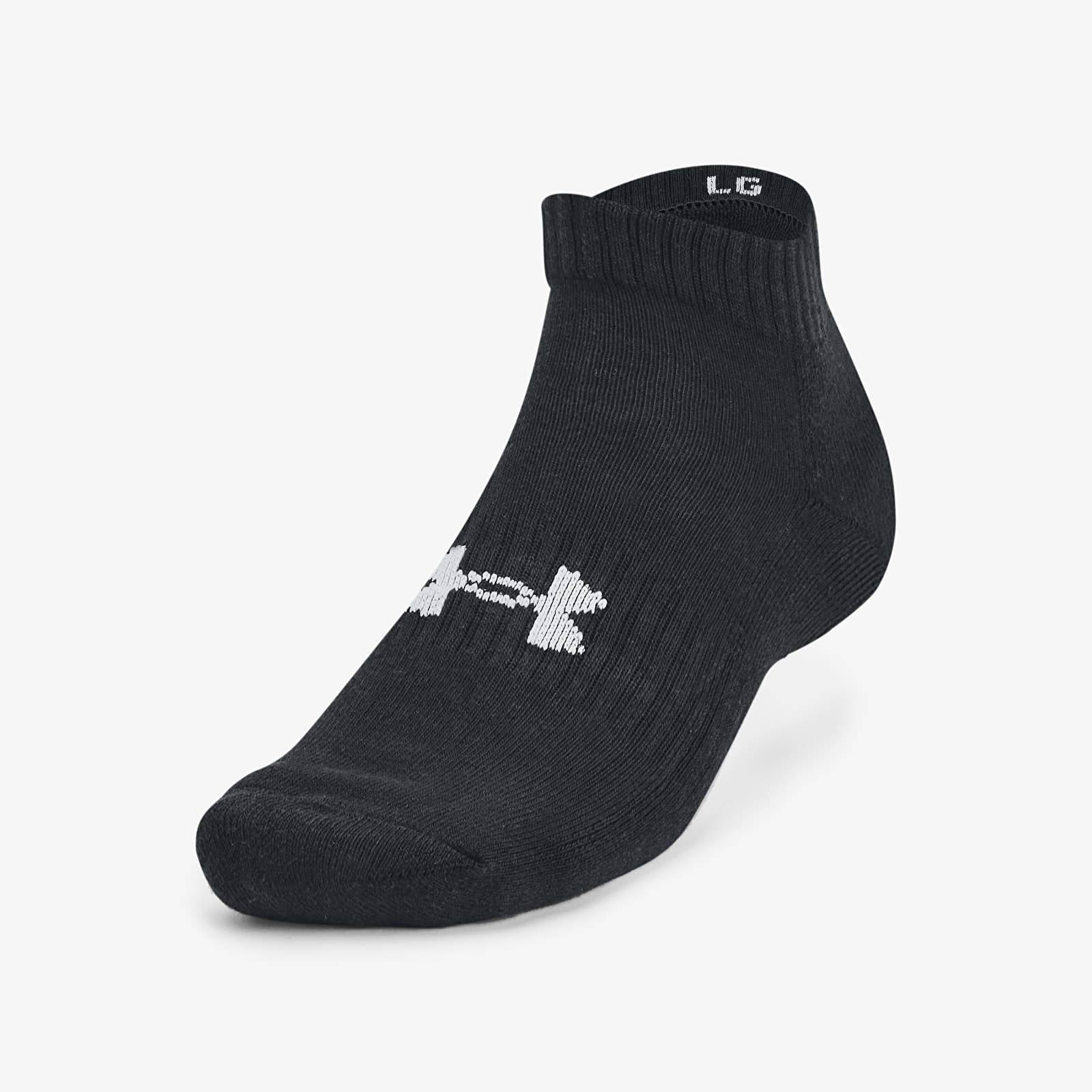 Skarpetki Under Armour Core Low Cut Socks 3-Pack Black