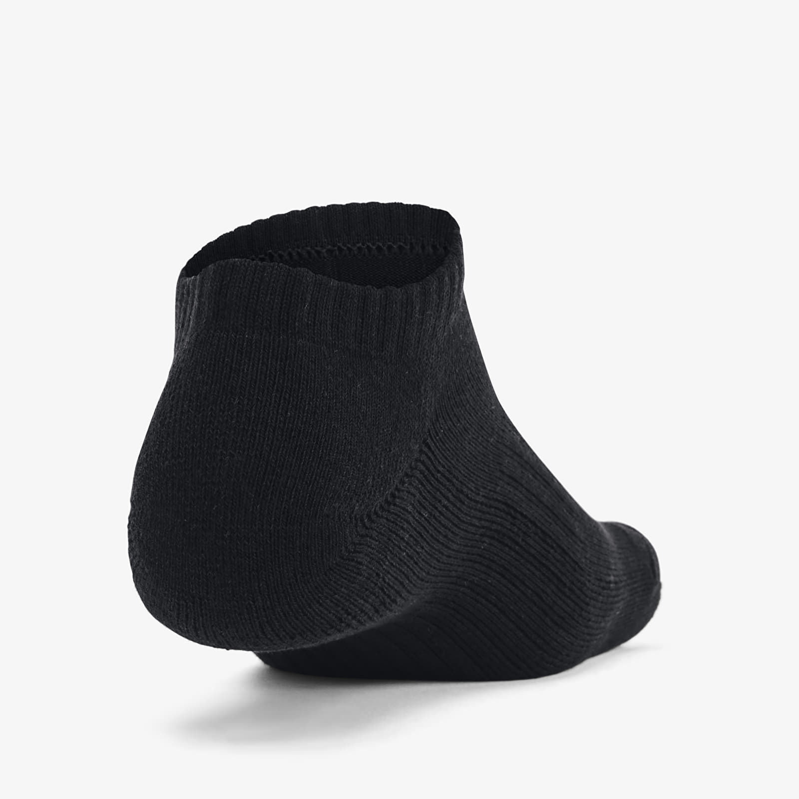 Under Armour Core No Show Socks 3-Pack Black XL
