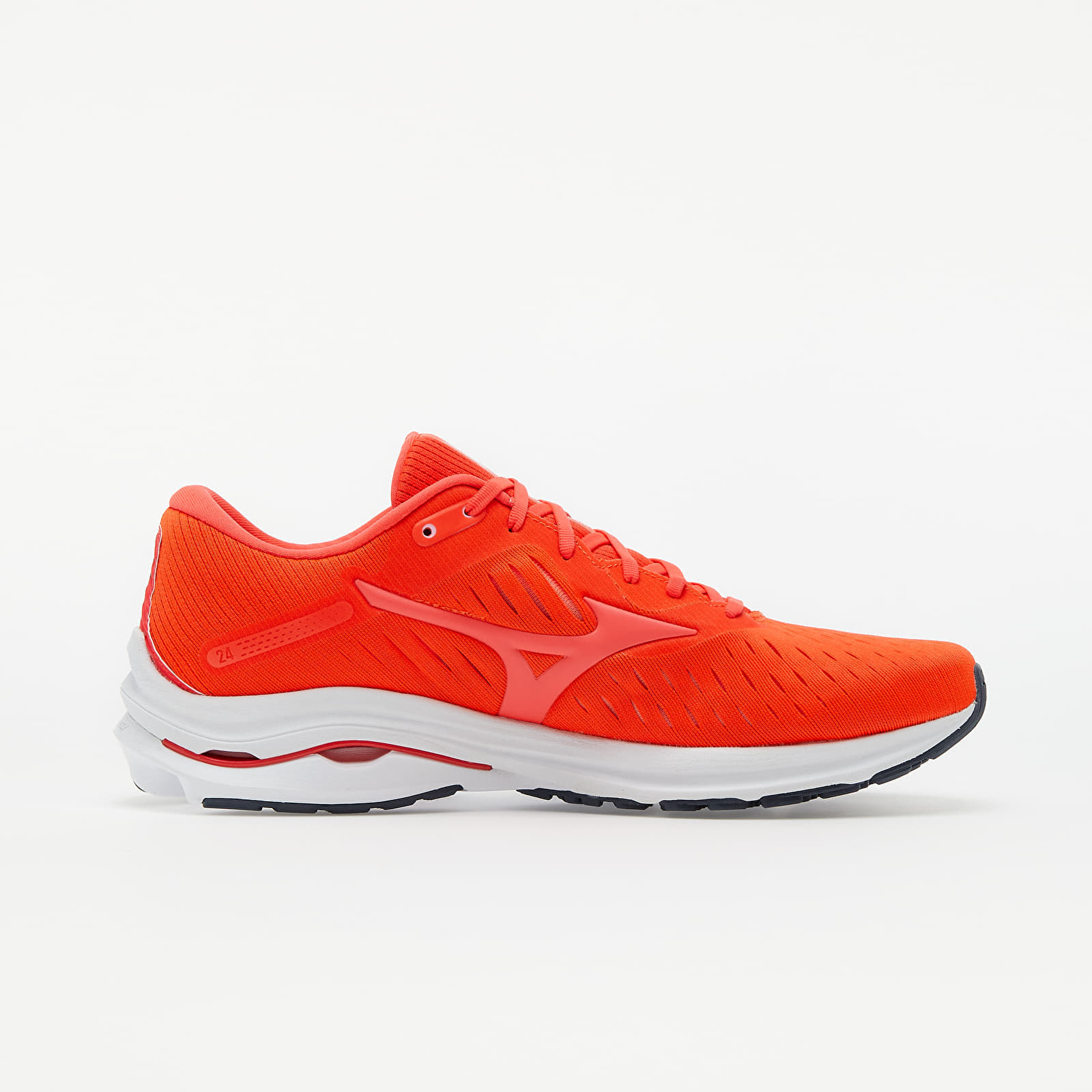 Men's sneakers and shoes Mizuno Wave Rider 24 Ignition Red/ Fiery Coral 2
