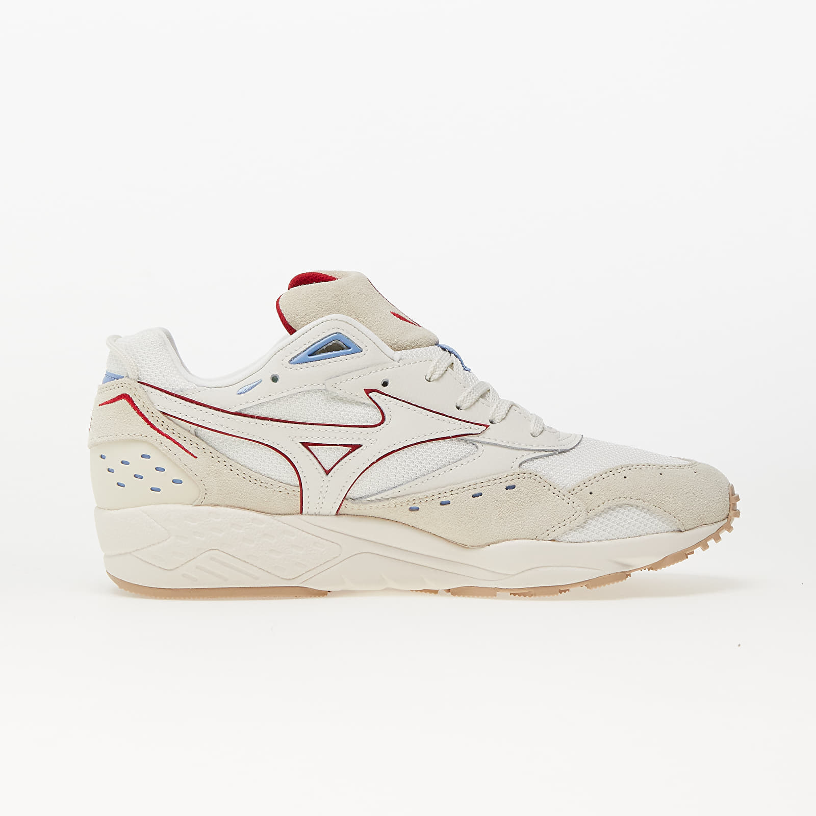 Joggesko og sko for menn Mizuno Contender Swhite/ HRiskRed/ Pristine