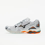 Mizuno Wave Rider 10 Nimbus Cloud/ Lunar Rock/ Red Orange