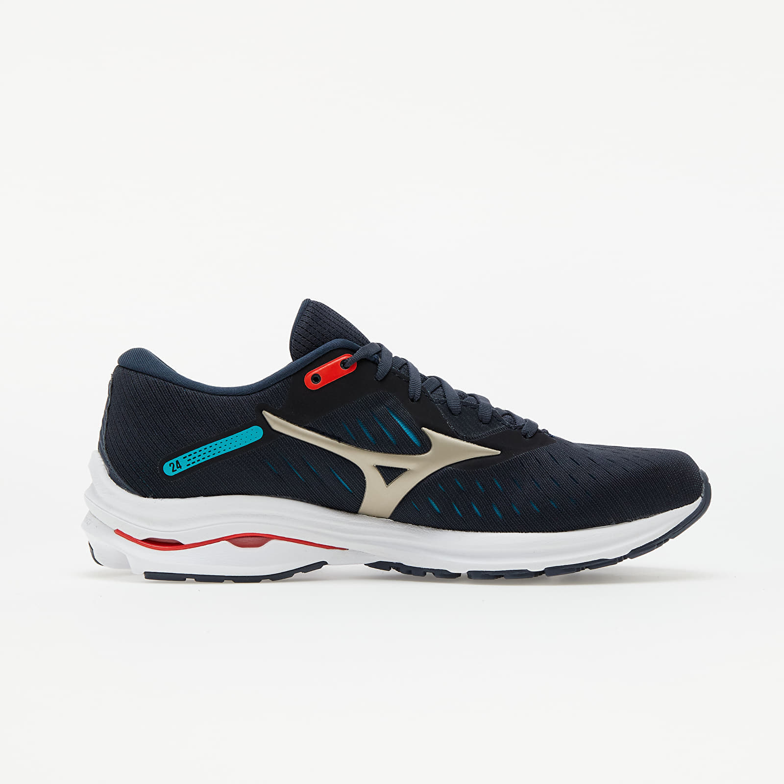Turnschuhe und Schuhe für Männer Mizuno Wave Rider 24 India Ink/ Platinum/ Blue